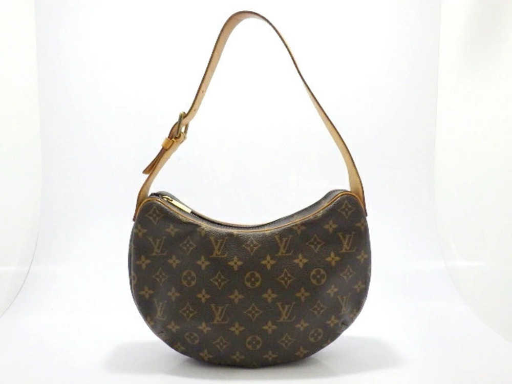Louis Vuitton Shoulder Bag Croissant Monogram Brown